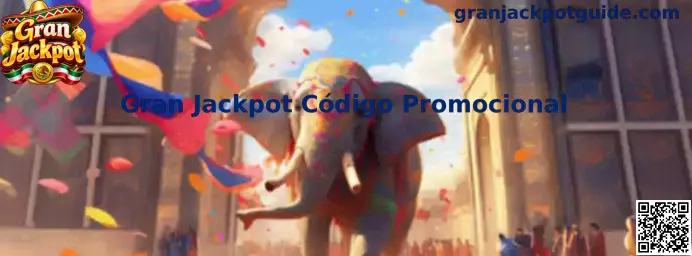 Guía visual sobre código promocional de Gran Jackpot