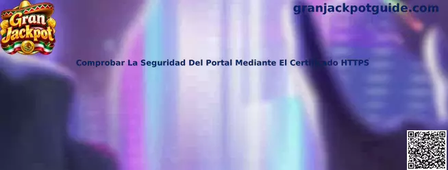 Comprobar la seguridad del portal mediante el certificado HTTPS