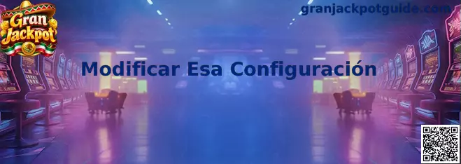 Modificar Esa Configuración y seguridad móvil