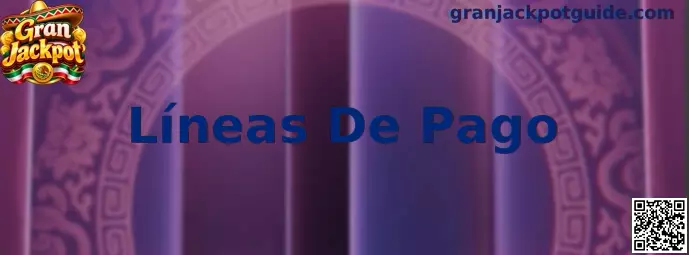 Ilustración explicativa de las líneas de pago y los recorridos de símbolos en los carretes de una tragamonedas