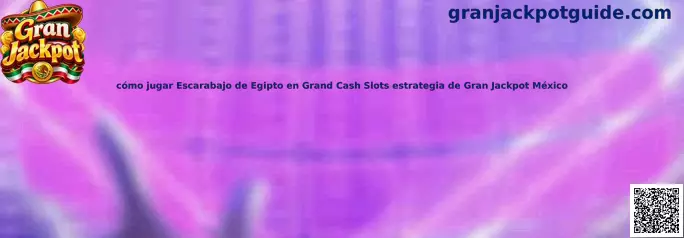 Imagen ilustrativa de Escarabajo de Egipto en Grand Cash Slots para una guía sobre el Gran Jackpot