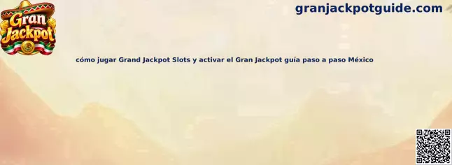 Imagen ilustrativa de la guía para jugar Grand Jackpot Slots y conocer las funciones del Gran Jackpot