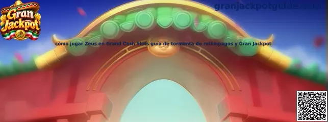 Ilustración temática de Zeus para una guía de símbolos, funciones especiales y Gran Jackpot